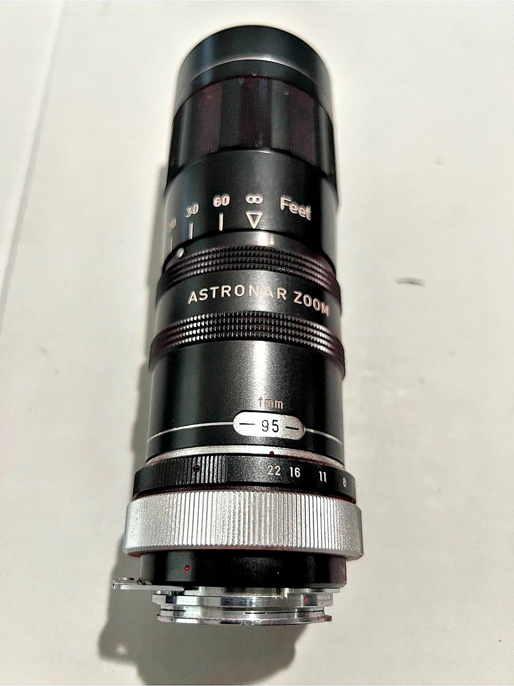 Astronar Zoom 95-205mm f/6.3 manual focus telephoto camera lens